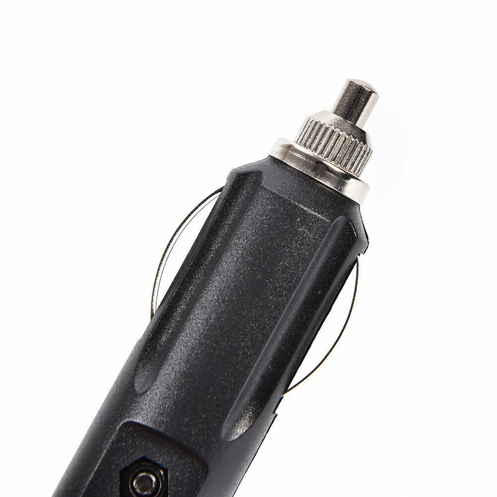 efillooc 12v car socket male plug for DVD GPS Vacuum cleaner