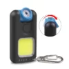 efillooc led cob flashlight rechargeable with clip for travel camping