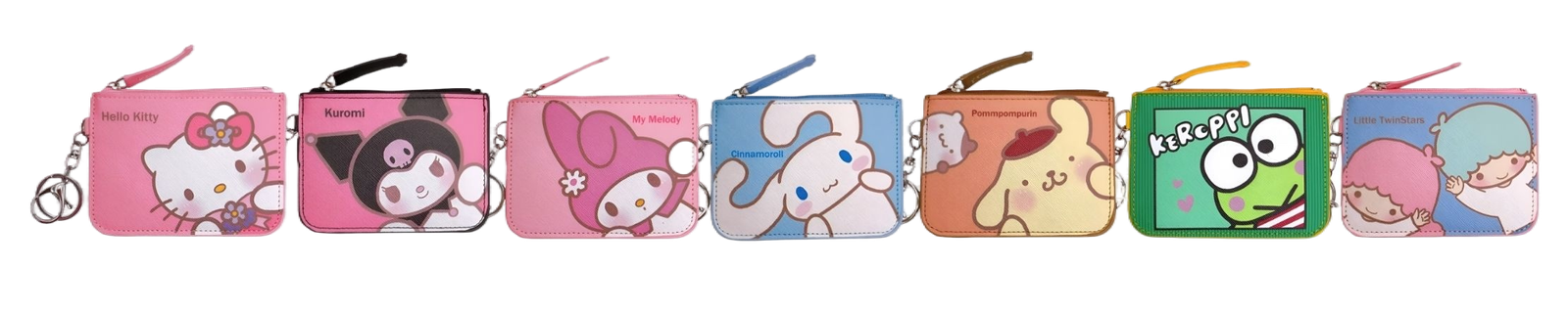 efillooc sanrio coin purse wallet for kids hello kitty