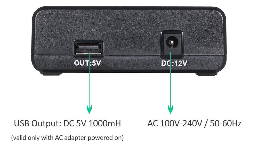 efillooc liitokala lii-500S charger