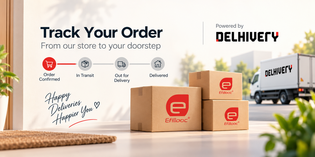 efillooc order tracking powered by delhivery