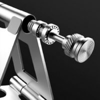 efillooc adjustable foldable smartphone stand aluminum alloy