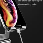 efillooc adjustable foldable smartphone stand aluminum alloy