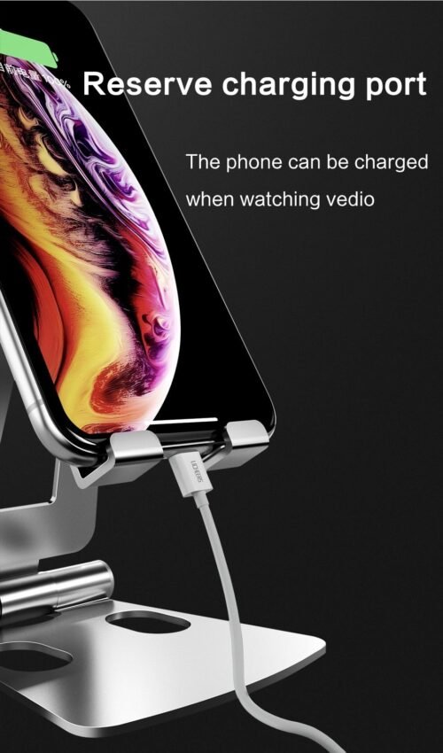 efillooc adjustable foldable smartphone stand aluminum alloy
