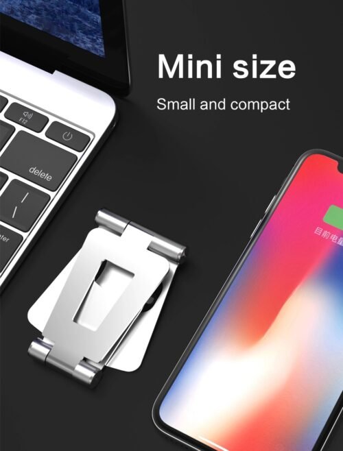 efillooc adjustable foldable smartphone stand aluminum alloy