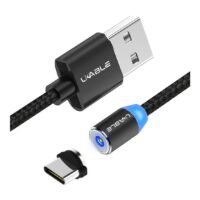 efillooc magnetic charging cable nylon braided