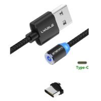 efillooc magnetic charging cable nylon braided