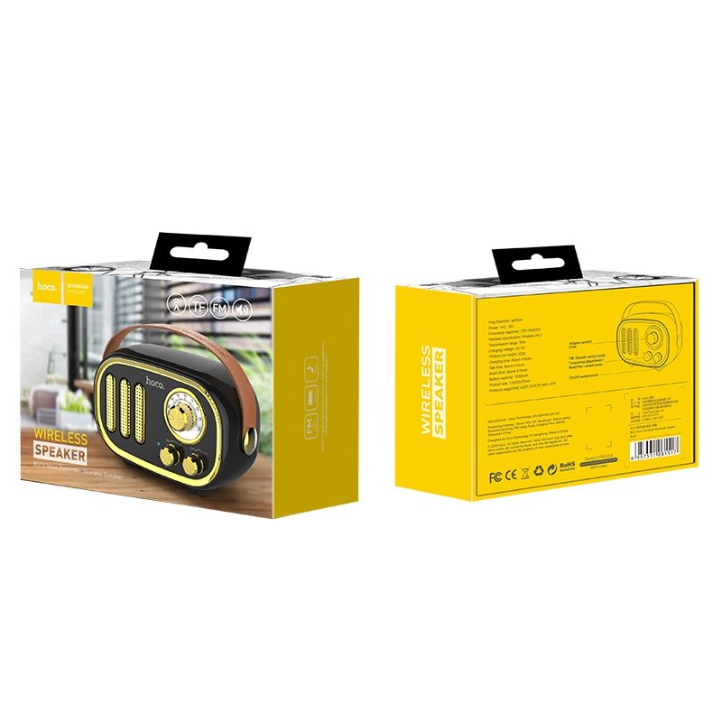 Efillooc Hoco BS16 bluetooth speaker with FM TF card (3) Efillooc Hoco BS16 bluetooth speaker with FM TF card