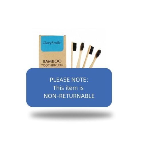 efillooc Glorysmile Natural Bamboo Tooth Brush Set of 4 adult soft