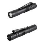efillooc Mini Cree LED Torch Pocket Flashlight with Clip