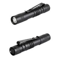 efillooc Mini Cree LED Torch Pocket Flashlight with Clip