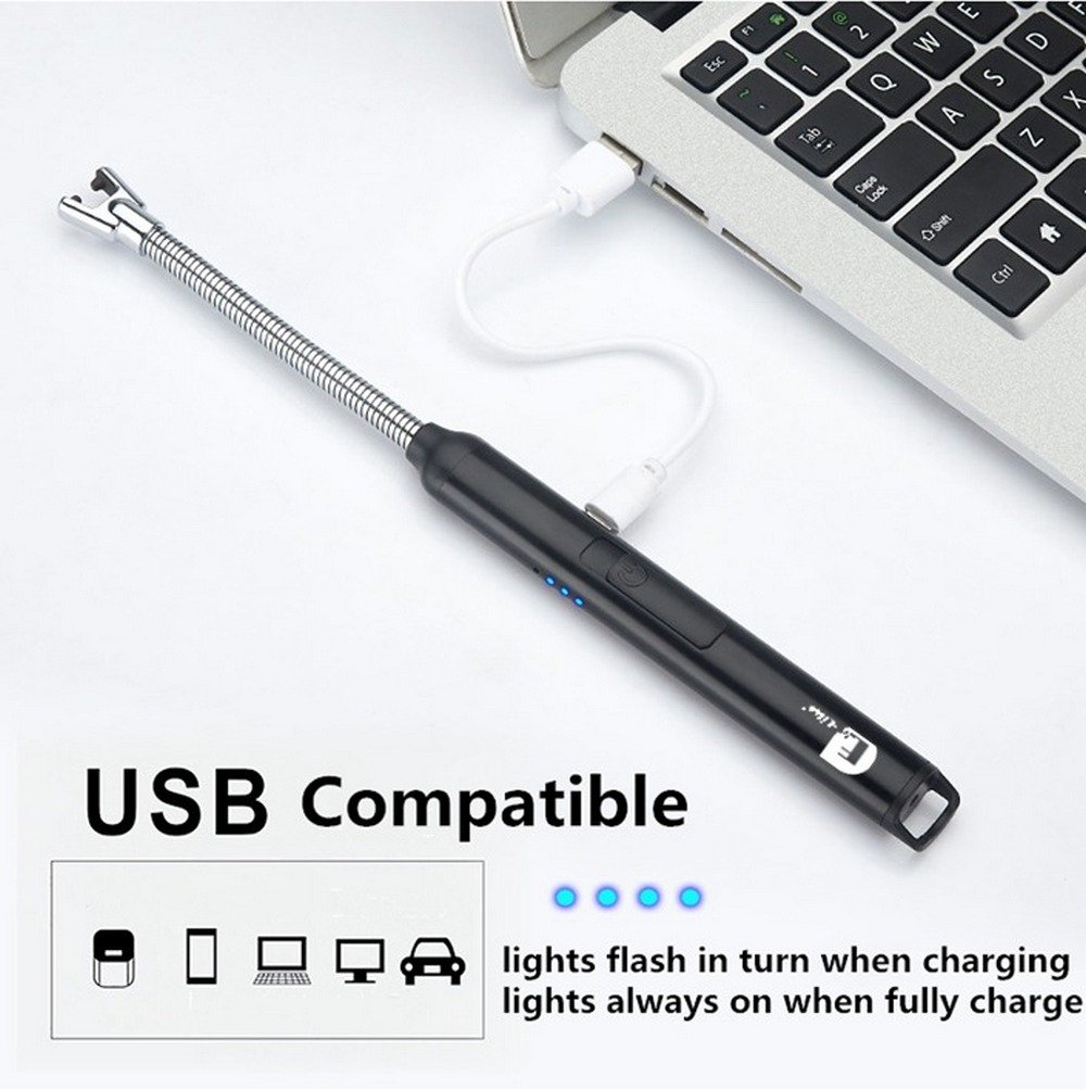 Egalites Rechargeable Kitchen Gas Lighter Arc Pulse USB