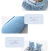 efillooc Baby first walker booties shoe socks anti-slip