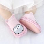 Baby socks first walker booties shoe anti-slip cotton