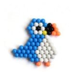 Efillooc water fuse bead kit 12 color animals