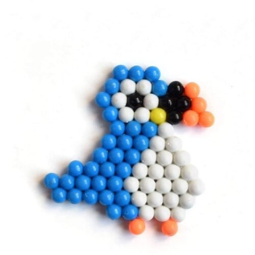 Efillooc water fuse bead kit 12 color animals