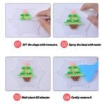 Efillooc water fuse bead kit 12 color animals