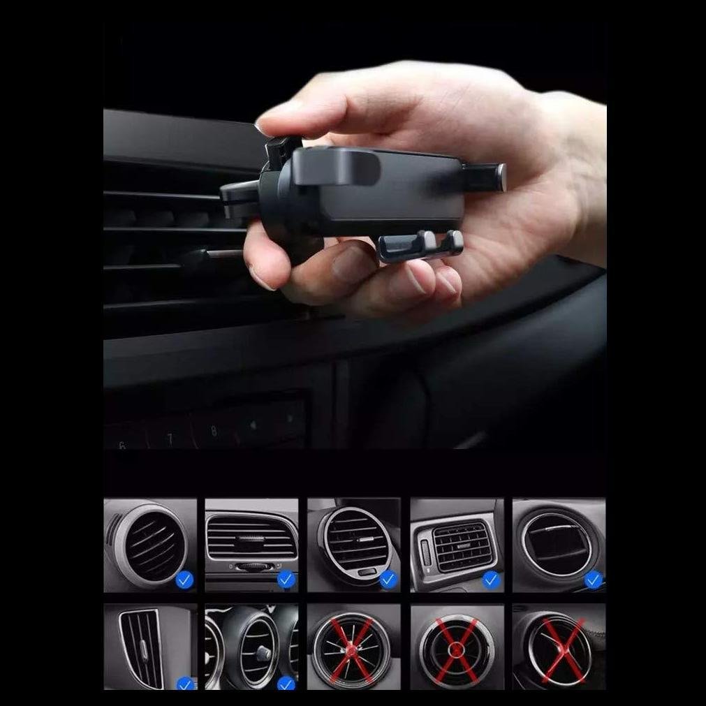 efillooc car airvent mobile holder 2 efillooc Car Air Vent phone Holder for Smartphones iphone pixel