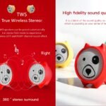 Baseus Dog Mini wireless Bluetooth Speaker E06