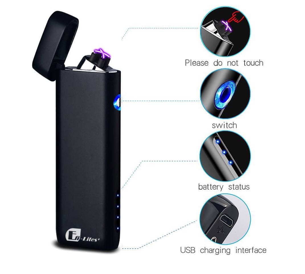 efilites usb arc lighter rechargeable