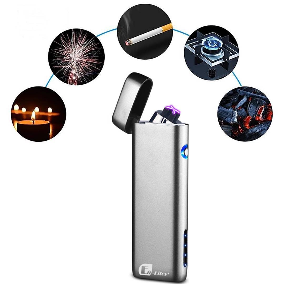 efilites usb arc lighter rechargeable