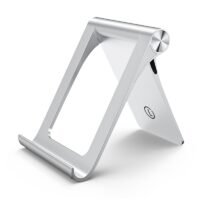 efillooc Foldable, Portable, Tablet/Phone Stand. Compatible Phone Holder for iPhone, Android, Samsung, OnePlus, Xiaomi, Oppo, Vivo, Asus. Perfect for Bed, Office, Home, Gift and Desktop