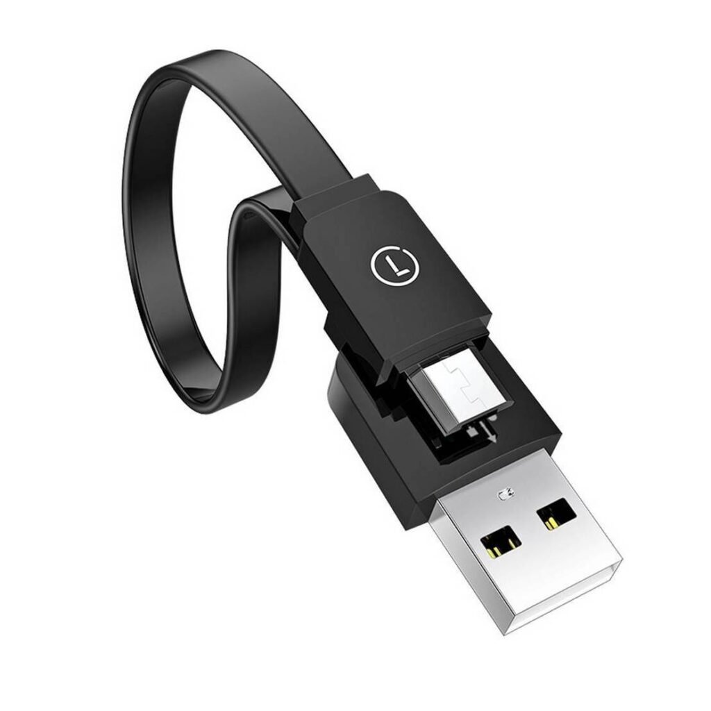 efillooc licheers charging and data sync cable short length