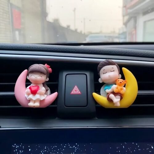 efillooc moon couple figurine boy and girl