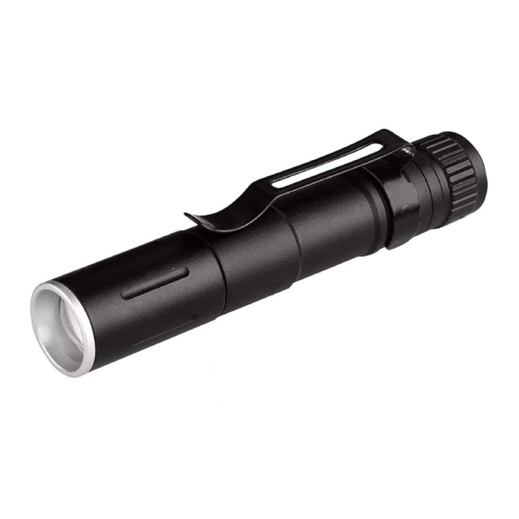 efillooc led torch flashlight 3 mode zoom
