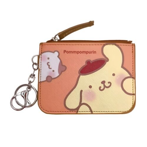 efillooc sanrio coin purse wallet for kids pompompurin