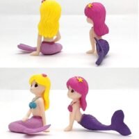 efillooc mermaid figurine 1a efillooc mermaid figurine decor car dashboard doll