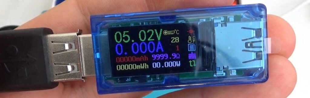 usb voltage tester efillooc.com AT-34 USB 3.0