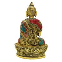 efillooc buddha idol on lotus pedestal (01)_wm1 efillooc buddha idol on lotus blessing hand