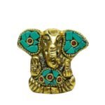 efillooc metal handicraft ganesh figurine statue small