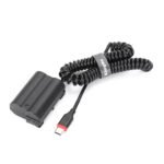efillooc dummy battery with type-c dc coupler for nikon EL-15 EP-5B