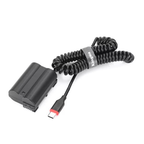 efillooc dummy battery with type-c dc coupler for nikon EL-15 EP-5B
