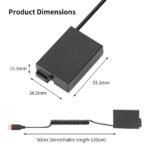 efillooc dummy battery for canon lp-e8 lp-e6 lpe-12 lp-e17
