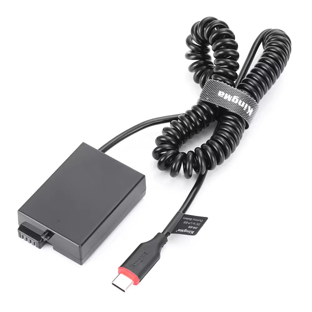 efillooc dummy battery usb c lp e8 dr e8 dc coupler for canon (6) efillooc dummy battery for canon lp-e8 lp-e6 lpe-12 lp-e17
