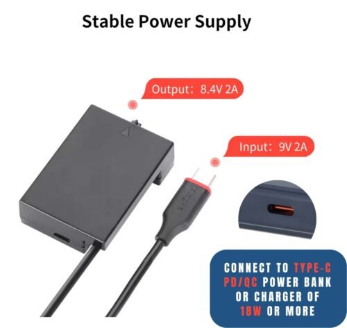 efillooc dummy battery for canon lp-e8 lp-e6 lpe-12 lp-e17