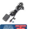 efillooc np-fw50 dummy battery usb type-c for sony dslr cameras