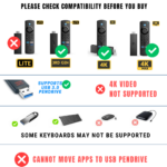 efillooc usb micro OTG cable for amazon fire tv stick and mi stick