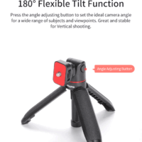 efillooc KingMa BM-SR2 Extension Grip Mini Tripod For Mobile & Camera Vlogging mini tripod