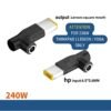 efillooc hp dc 4530 to lenovo thinkpad legion yoga square charger adapter 240w