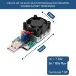 efillooc 18W electronic usb load discharge tester
