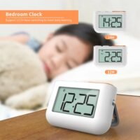 Digital Timer With Alarm Clock For Kitchen And Study Time Management