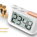 Digital Timer With Alarm Clock For Kitchen And Study Time Management