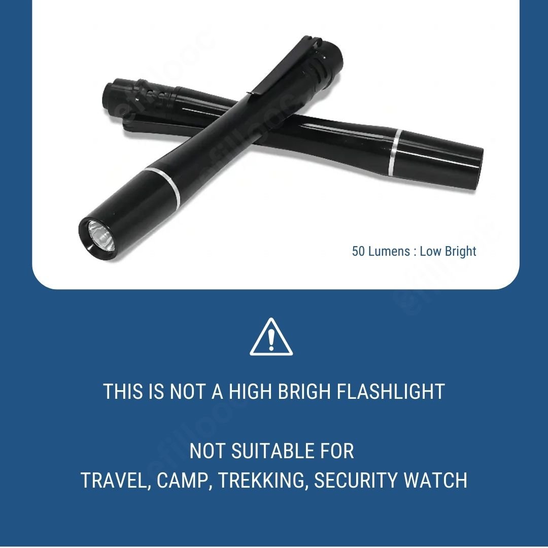 Medical Pen Light Simple On Off Flashlight For Doctor