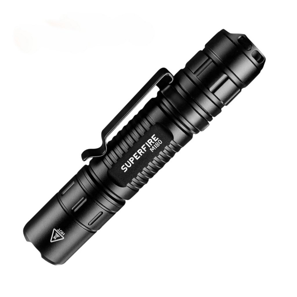 efillooc superfire mi80-s flashlight edc tactical