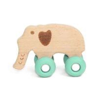 Elephant Bunny With Wheels toy for Toddlers