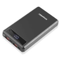 HAWEEL DIY 6x18650 Battery 24W PD QC Fast Charge Power Bank Box Case with Display